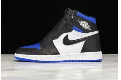 HIGH AIR 555088-041‎ BLACK - 1 JORDAN GAME RETRO ROYAL 1019